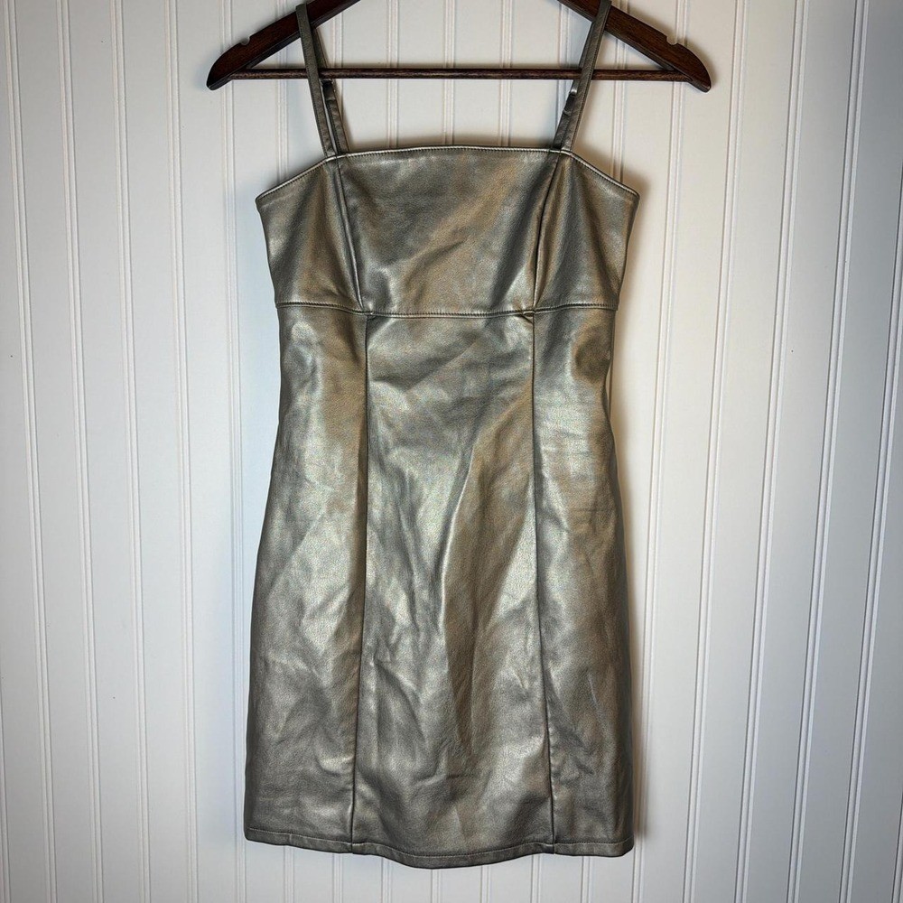 Kirious Los Angeles metallic mini dress size Small