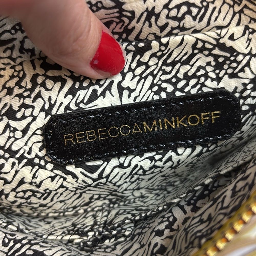 Rebecca Minkoff yellow mac crossbody bag