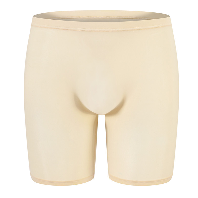 Men Trunks Underwear Boxer Briefs Ice Silk Seamless Sexy Shorts Long Underpants❤