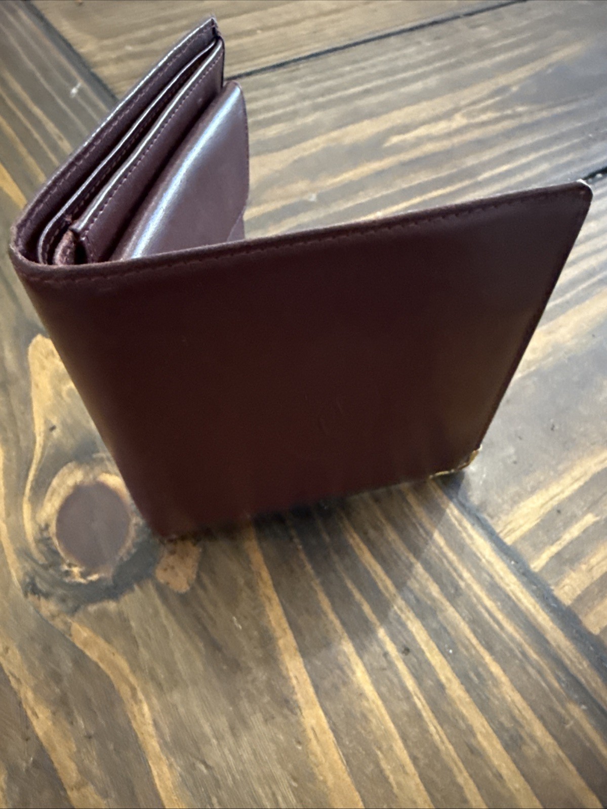 Authentic Vintage Must de Cartier Bifold Wallet