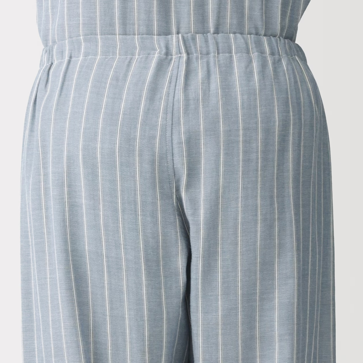 MUJI Mens 100% Organic Cotton Double Gauze Pajamas Smoky Green FedEx