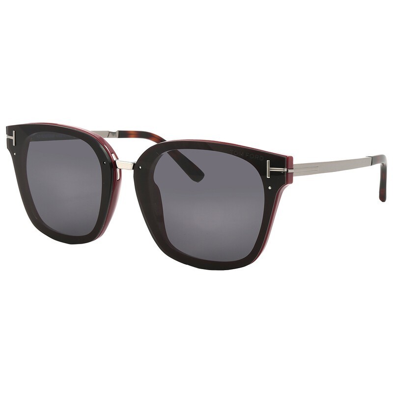 Tom Ford FT1014 71A 68 – Philippa Smoke Square Ladies Sunglasses