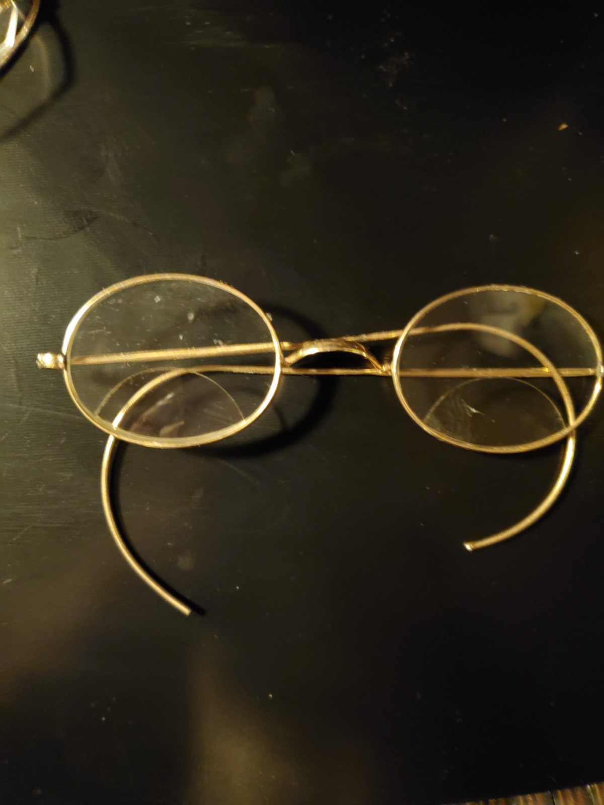 Antique Wire OVAL Rim Glasses