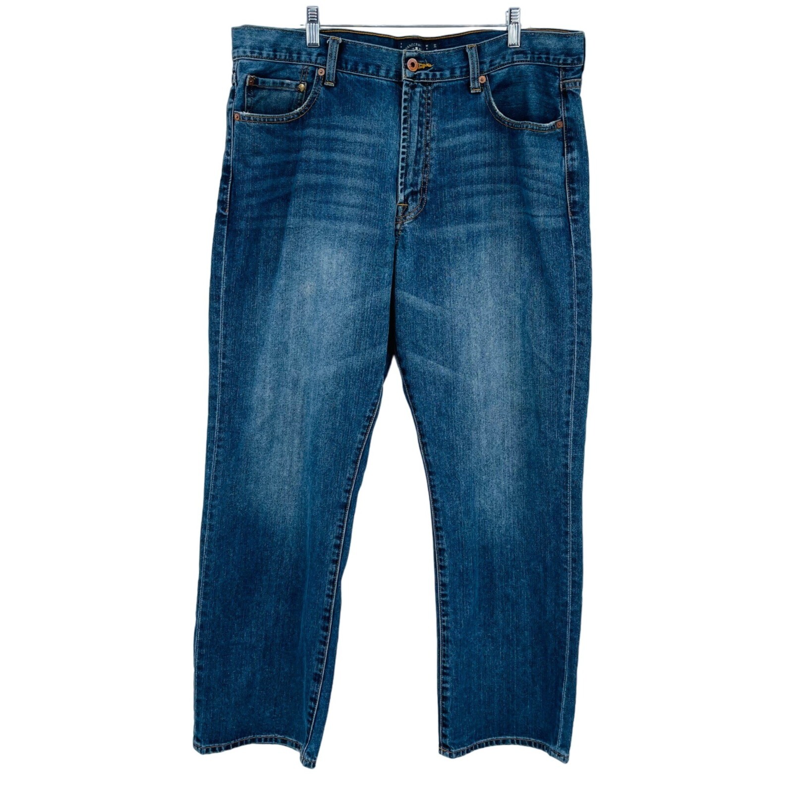 Lucky Brand Men’s 101 Relaxed Straight Jeans Size 38 Straight Leg blue