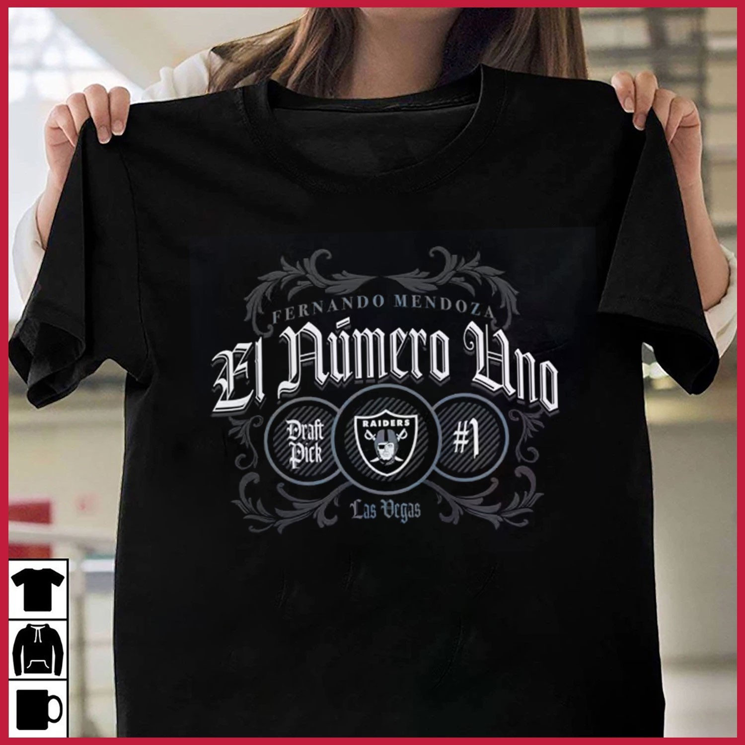 Fernando #1 Mendoza Las Vegas El Numero Uno Unisex T-Shirt Repritn Gildan