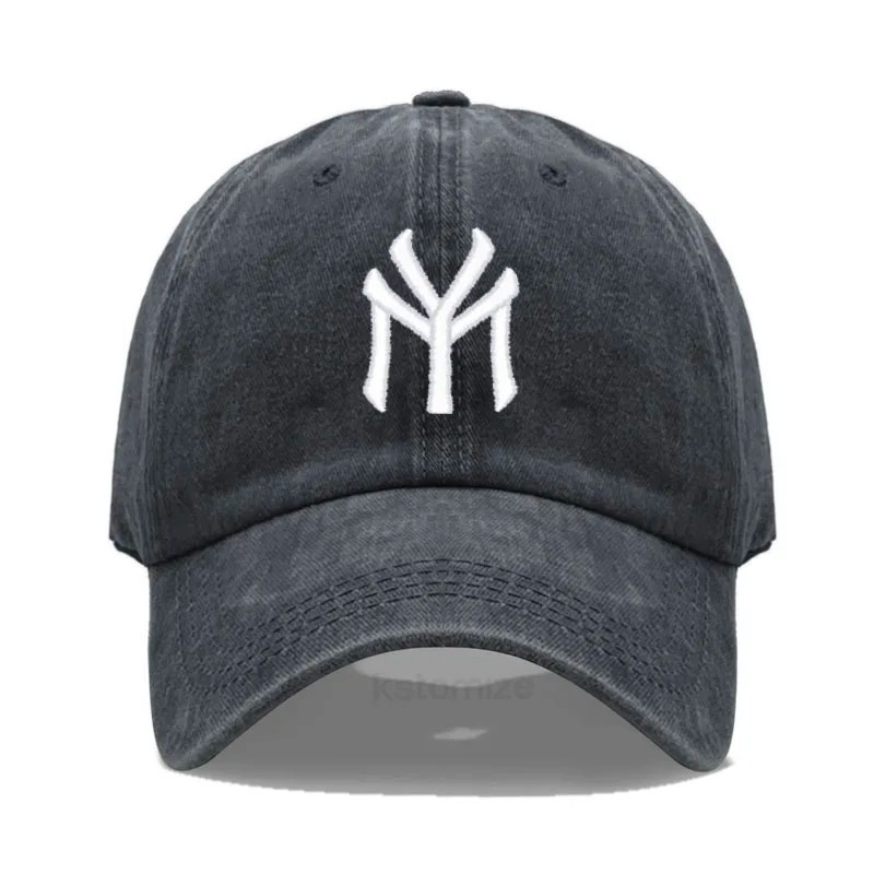 New York Fashion Baseball Cap My MY–Cotton Adjustable Dad Hat, Unisex Hats