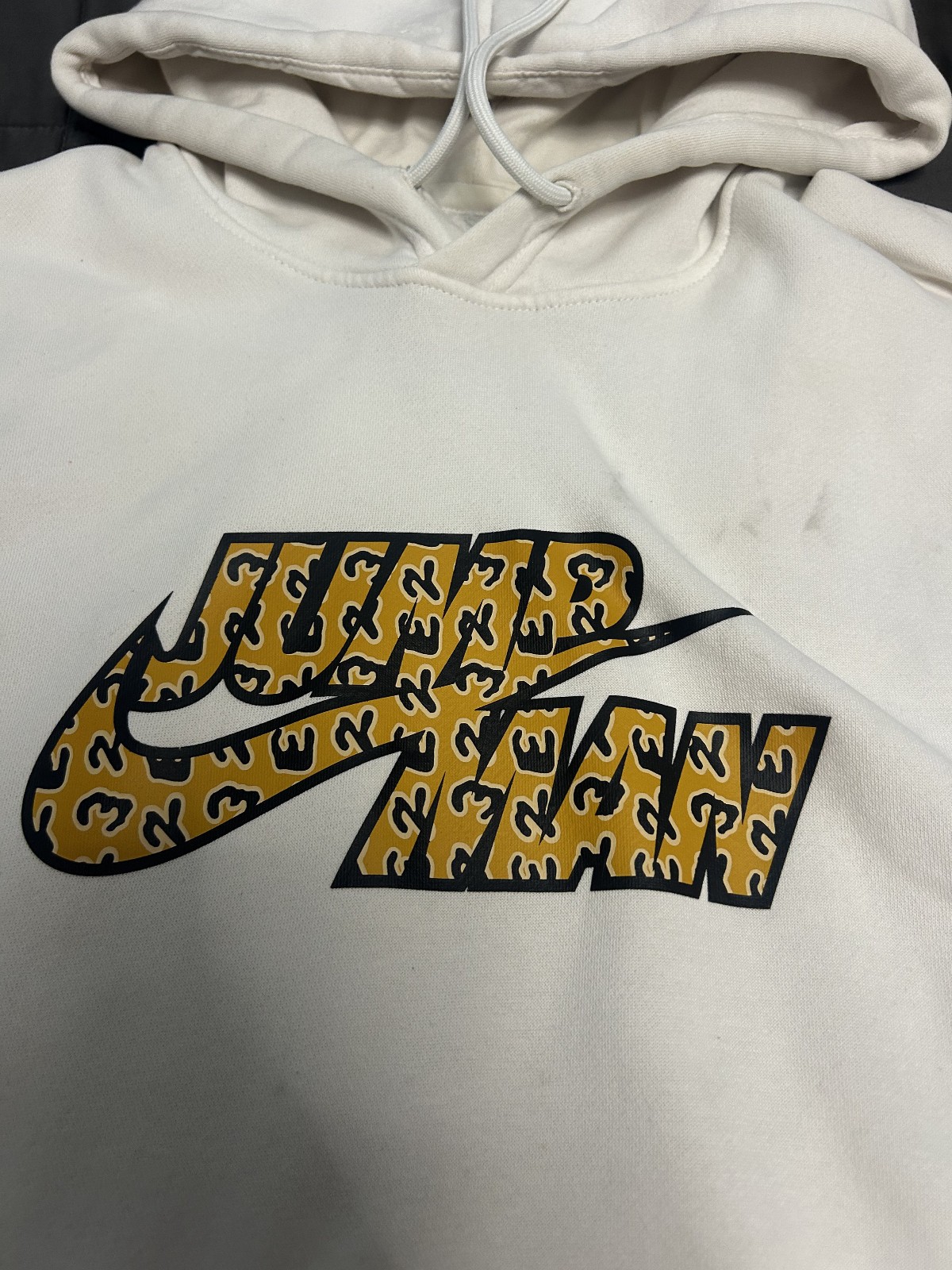 Nike Air Jordan Hoodie Mens Large Flight MVP Jumpman Hoodie Good Condition