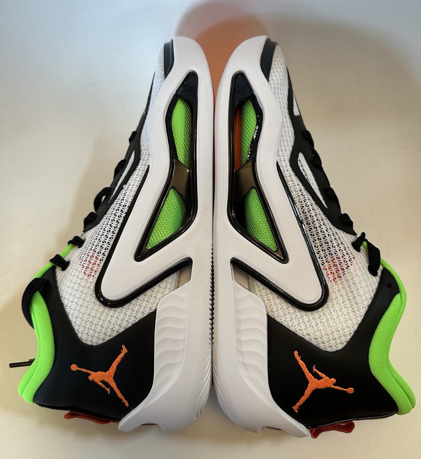 Nike Air Jordan Tatum 1 ‘Home’ White/Green/Orange DZ3324-108 Men’s US 12