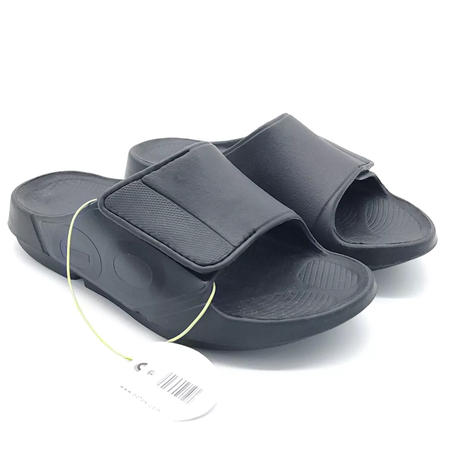 OOFOS D5062 Unisex Black OOahh Sport Flex Slide Shoes Size M-10 W-12