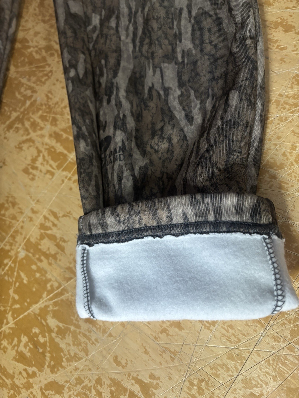 new $80 DRAKE MST Mossy Oak Bottomland Under-wader Jogger Pants Mens S 28-30