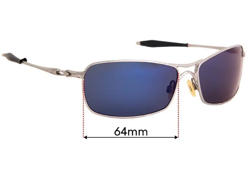 newpolar Polarized Replacement Lenses for oakley crosshair 2.0 004044 titanium