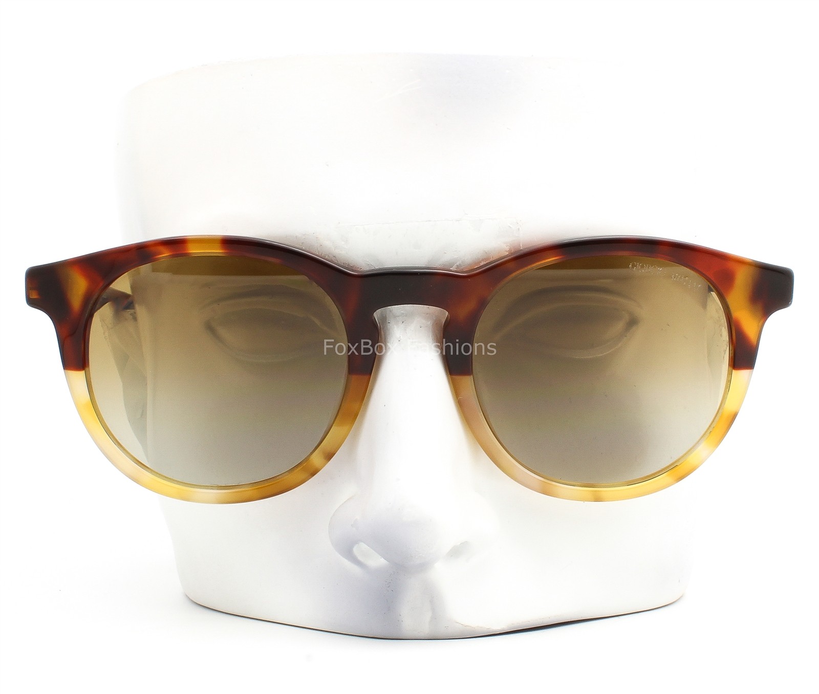 Giorgio Armani Sunglasses AR 8192 6034/B2 Polished Red Brown Honey Havana w/case