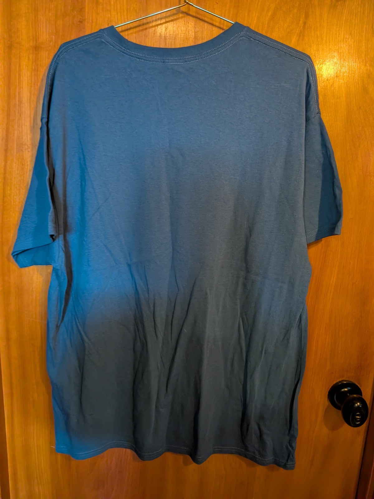 Delta Pro Weight Pro Weight XL Blue Cotton Uncle Sam Patriotic Graphic Tee