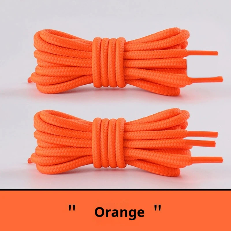2Pair NEW Classic Round Shoelaces for Sneakers Martin Boot Hiking Shoes Shoelace