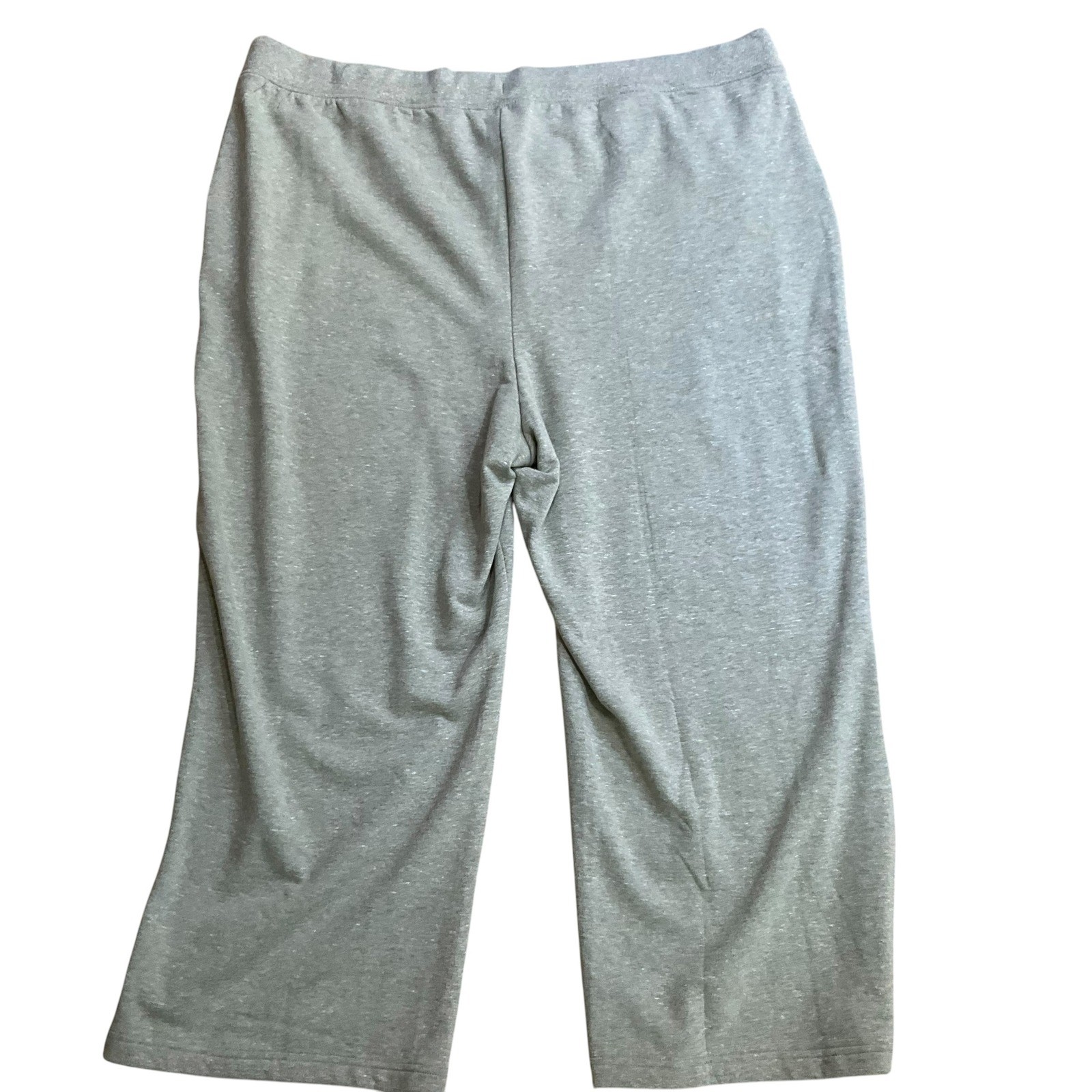 Encore by Idina Menzel Fleece Wide-Leg Pants A518987 Pull-On Pockets Green Sz XL