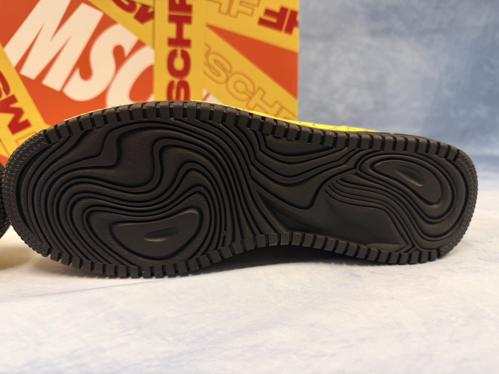MSCHF-007 TAP 3 MSCHF X Men’s Shoes Black Yellow Size 8 NEW