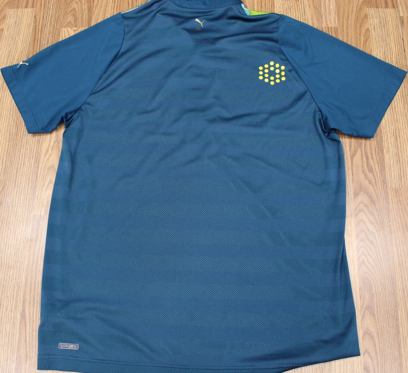 PUMA USPDRY REGULAR FIT POLO/GOLF SHIRT POLY/SPANDEX BLEND Sz LARGE, L