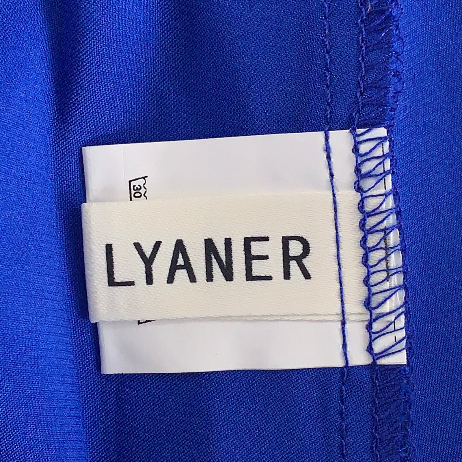 Lyaner Women’s Medium Royal Blue Satin Sleeveless Thigh Split Maxi Dress New