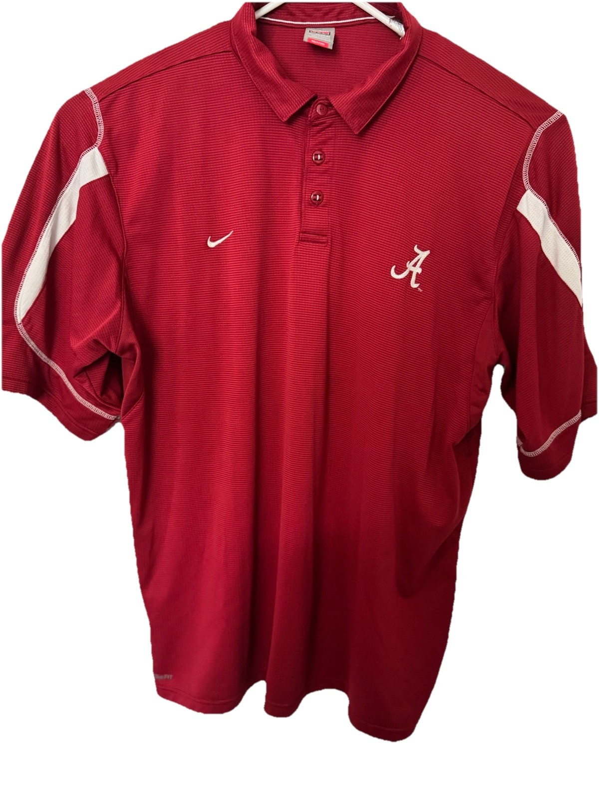 Nike Dri-Fit Men’s Short Sleeve Polo Auburn University Size 3XL 100% Polyester