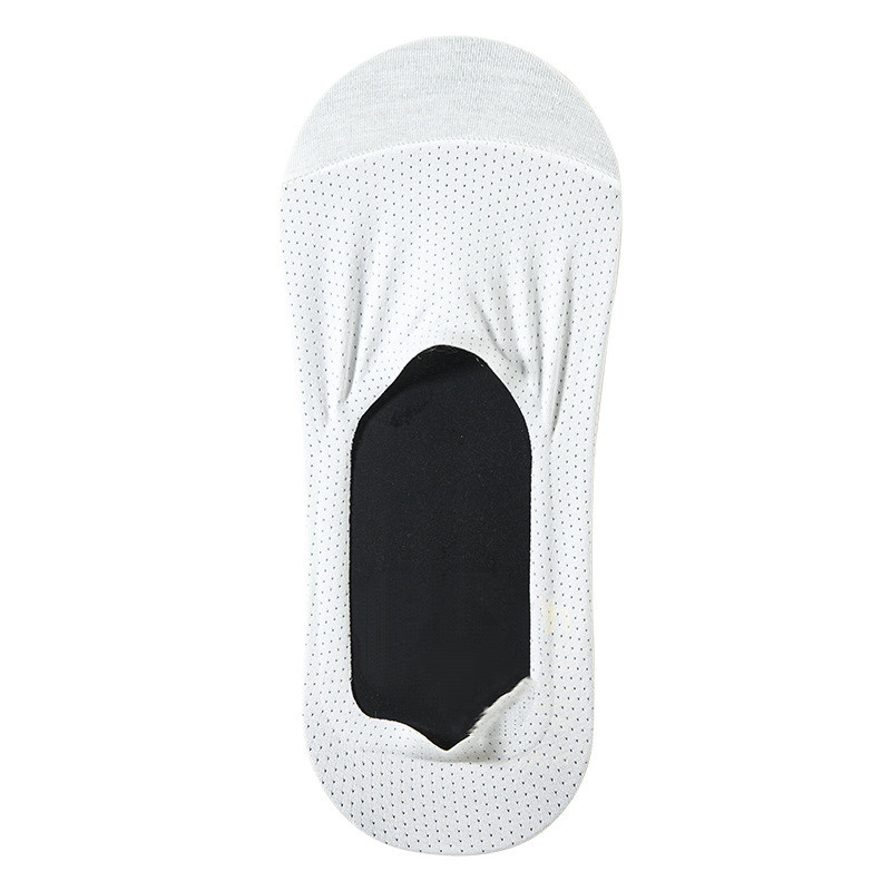5 Pairs Men Summer Quick Dry Breathable Boat Socks Non Slip No Show Thin Socks