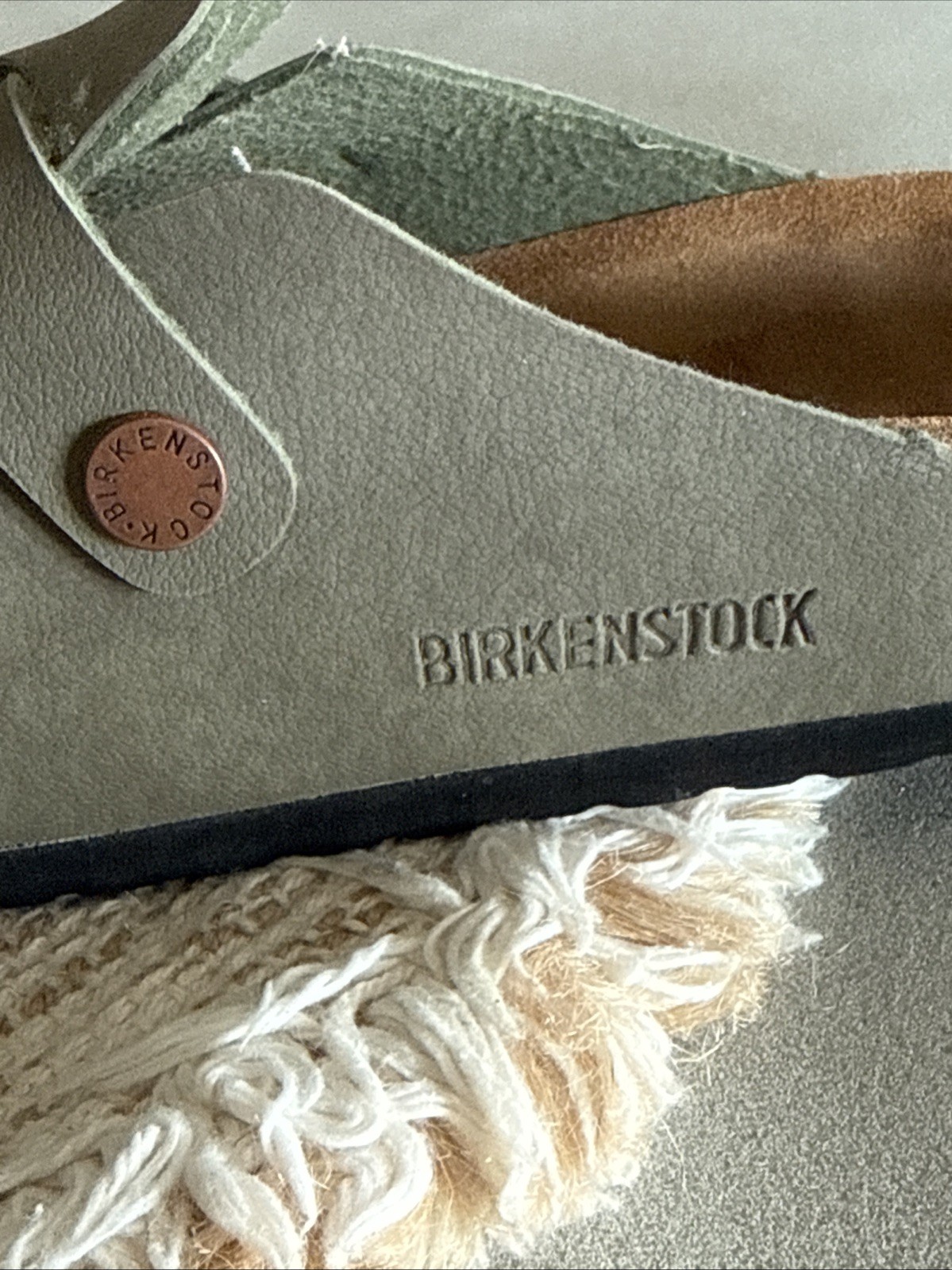 Birkenstock Boston Soft Footbed Suede Clogs Green EU 39 US W8/M6
