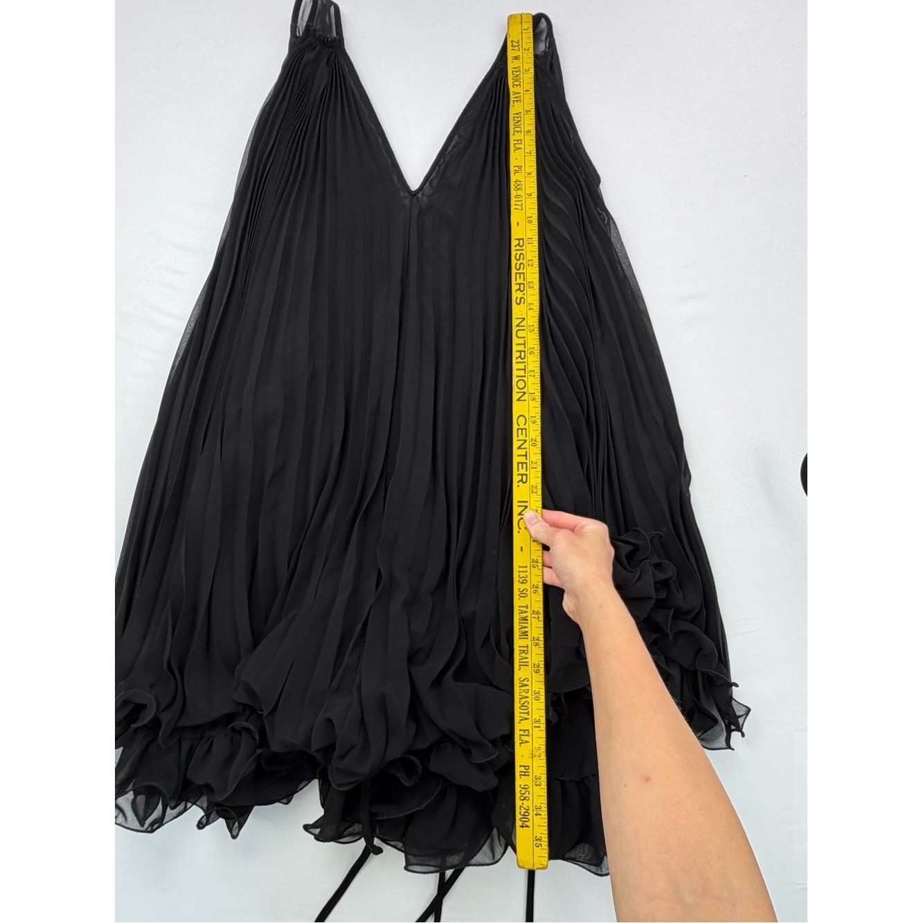 Alberto Makali Avant Garde Chiffon Bubble Hem Dress Gothic Fairy Grunge Mini Med