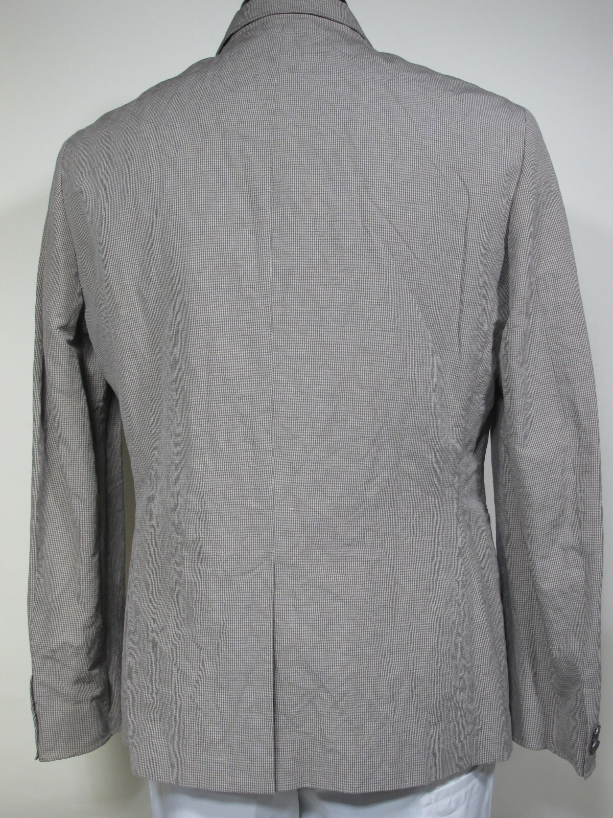 John Varvatos Linen Cotton Sport Coat Unstructured Blazer 54 Eu 44 US Khaki Tan