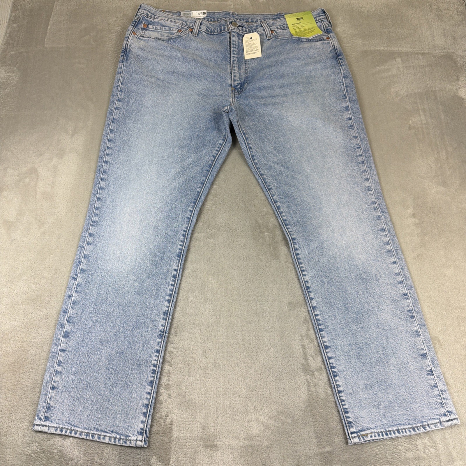 Levi’s Performance 511 Jeans Men’s 40×30 Slim Fit Blue Denim Stretch Light Wash