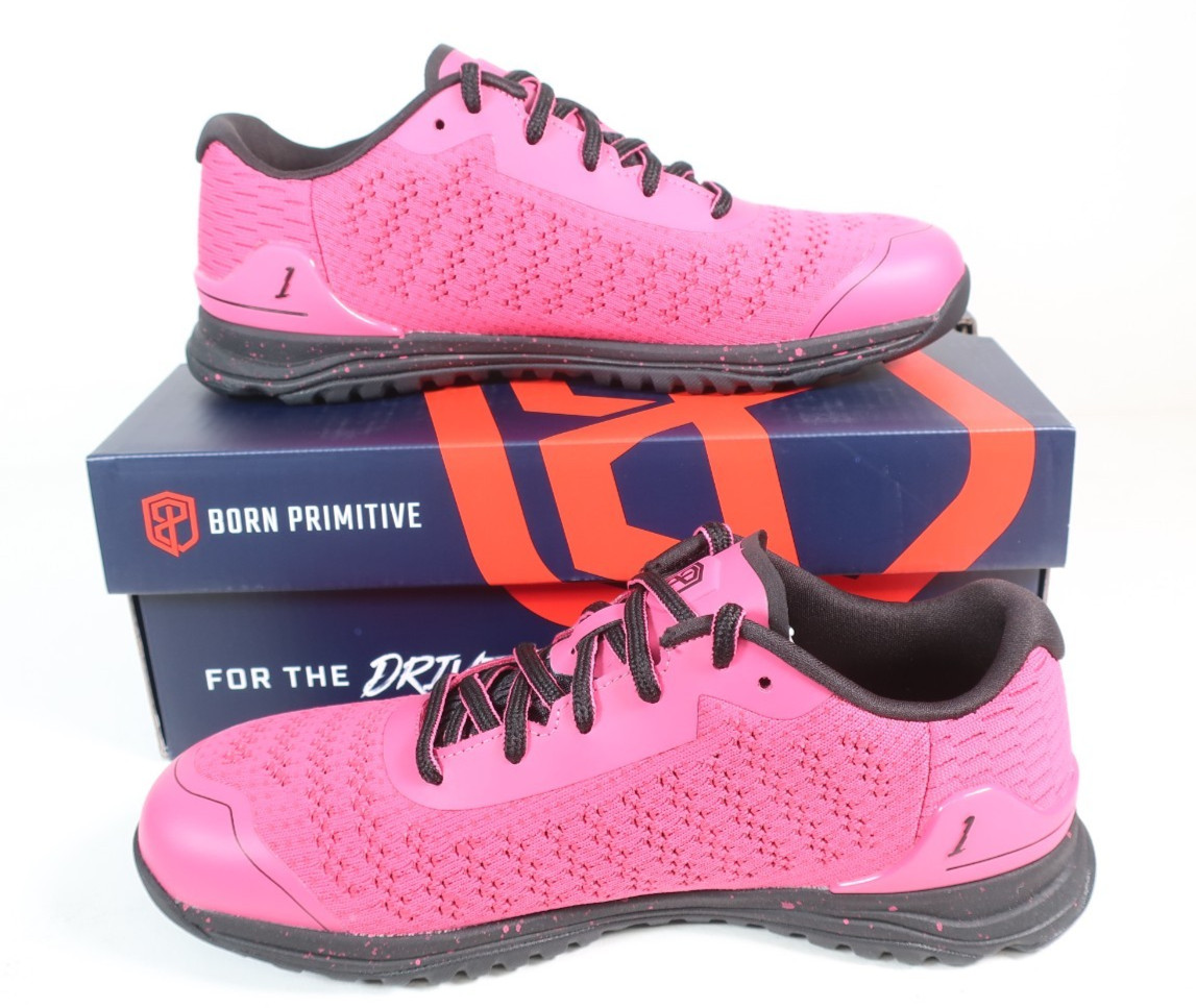 Women’s Born Primitive Savage 1 Training Shoes – BubbleGum/Black – Brand New