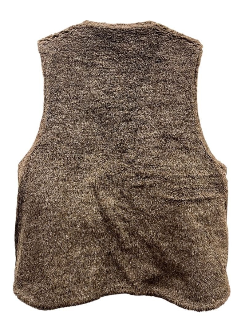 ENGINEERED GARMENTS Reversible Over Vest Double Cloth M Beige Brown F/S