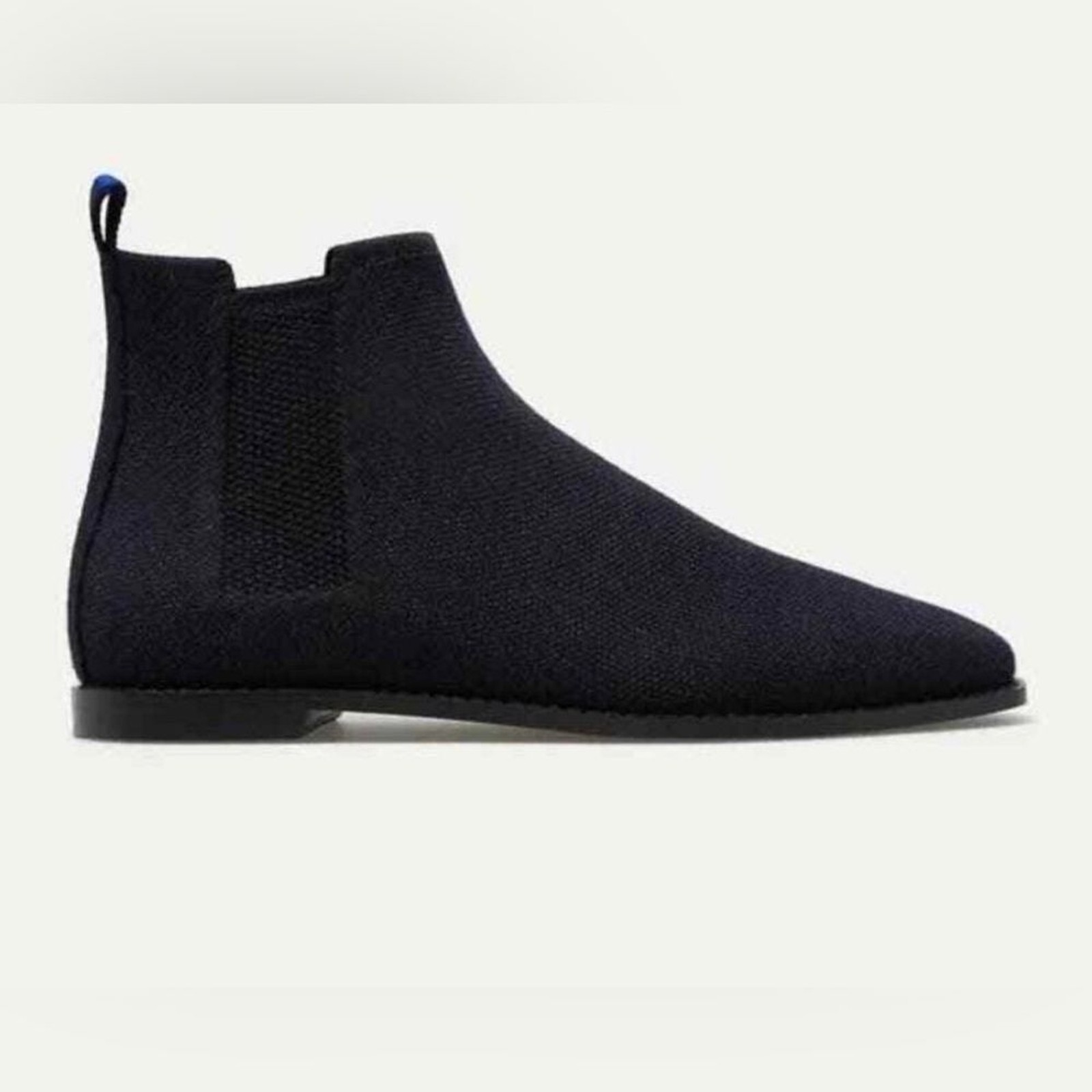 Rothy’s the Merino Onyx Black Ankle Boot Size 6.5 New without Box