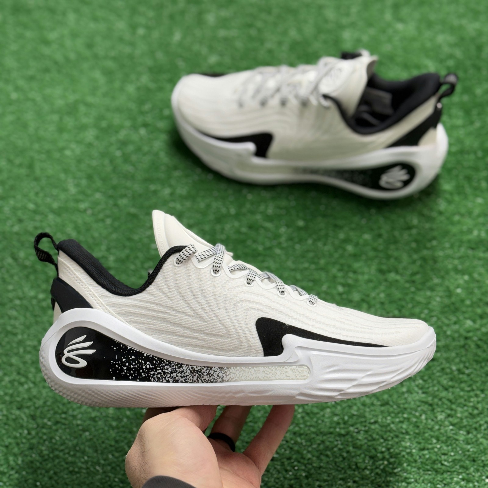 Under Armour Curry Flow 12 TB White Mens Basketball 6000736-101 NEW Multi Sz