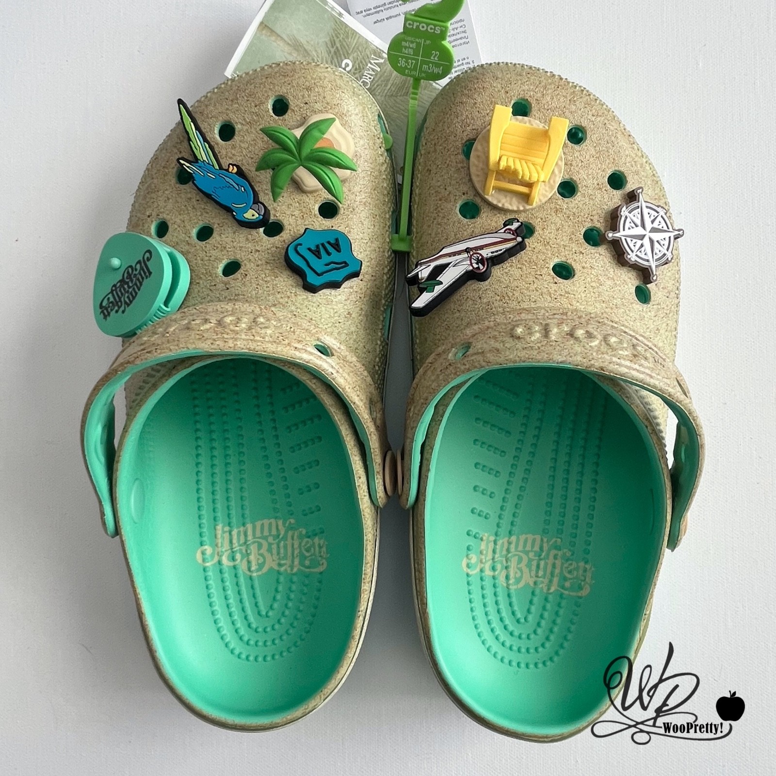2024 Crocs Margaritaville Jimmy Buffett Collab Beach Inspired Clog M4/W6 NWT