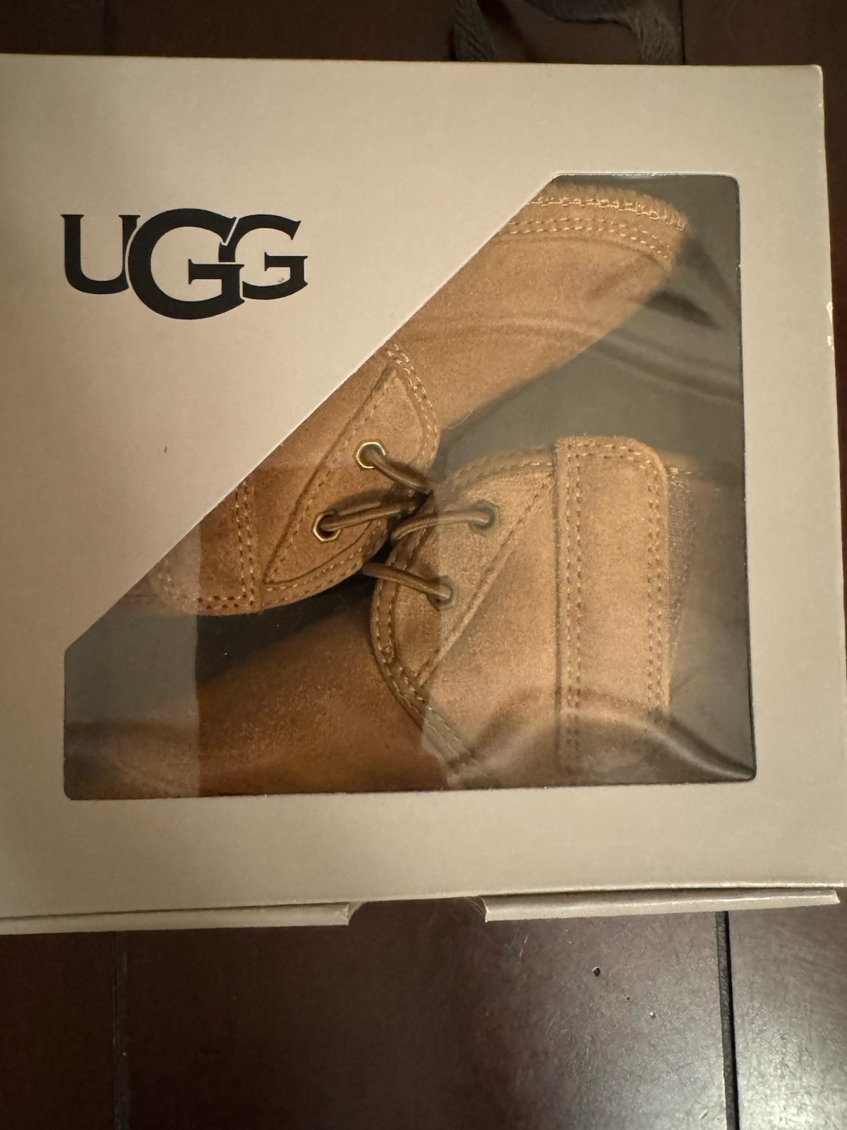 UGG Baby Neumel Boots Slipper Shoes Chestnut Size 04/05 12-18 Months NEW In Box