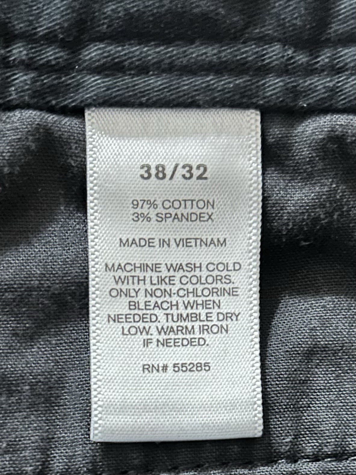 Express Slim Men’s Black Denim Skinny Jeans 38W Stretch 5-Pocket Flat Front