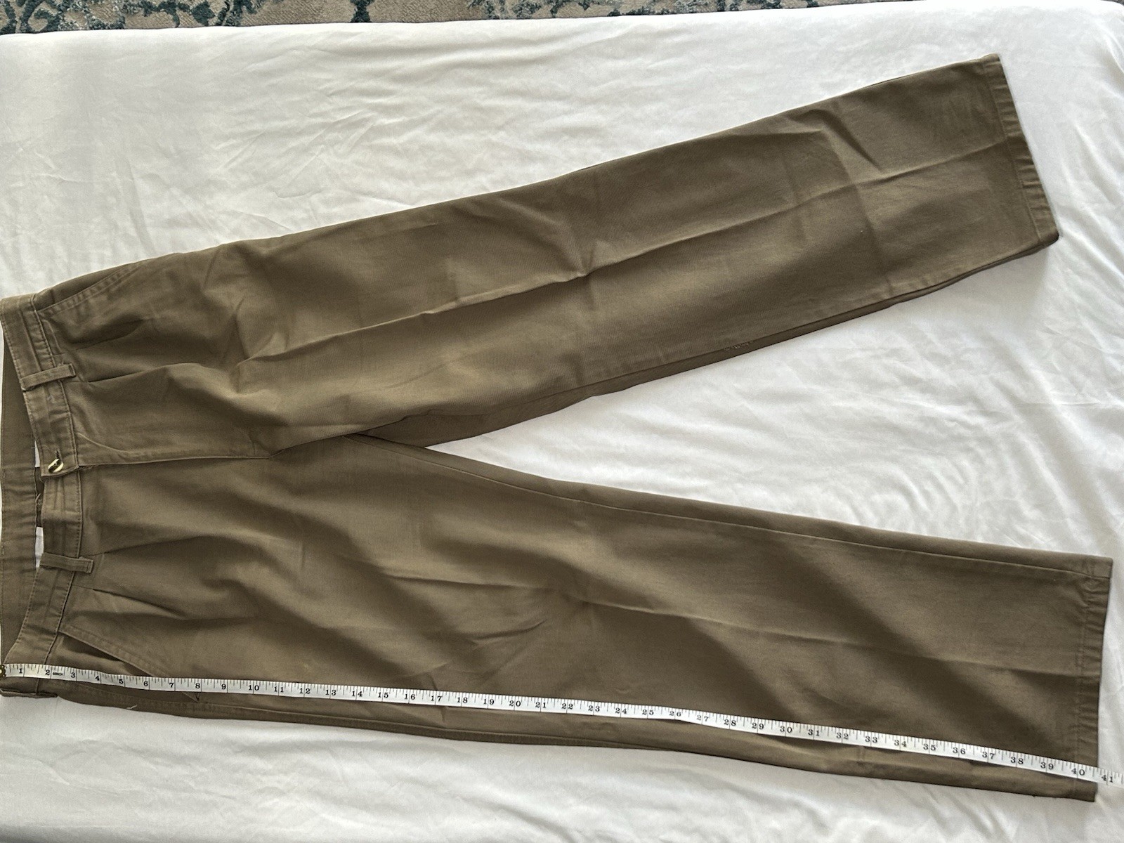 Mens Pants Similar To dockers 40 Length 16 Waist Dark Beige Mexican Brand