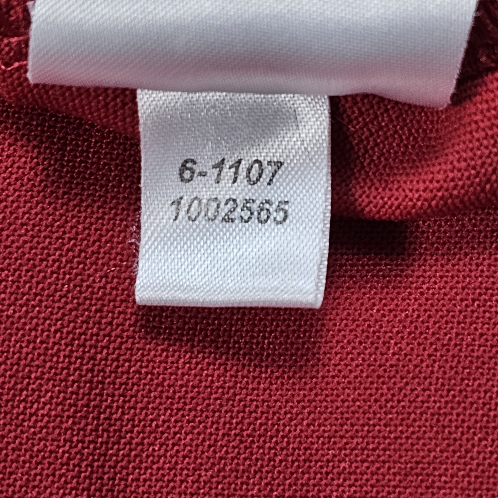 Footjoy Golf Polo Mens Large Red with black trim Golf Polo Performance Shirt