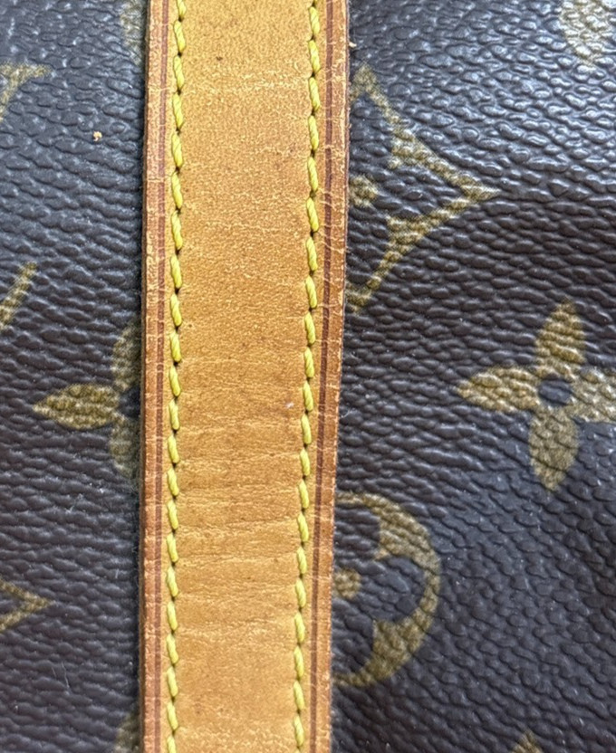LOUIS VUITTON BUCKET GM Shoulder Tote Bag Monogram Leather Brown M42236 33TA609