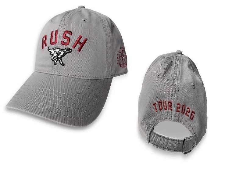 Rush Band Hat Signals Running Embroidered Cap Rock Music Tour Merch New