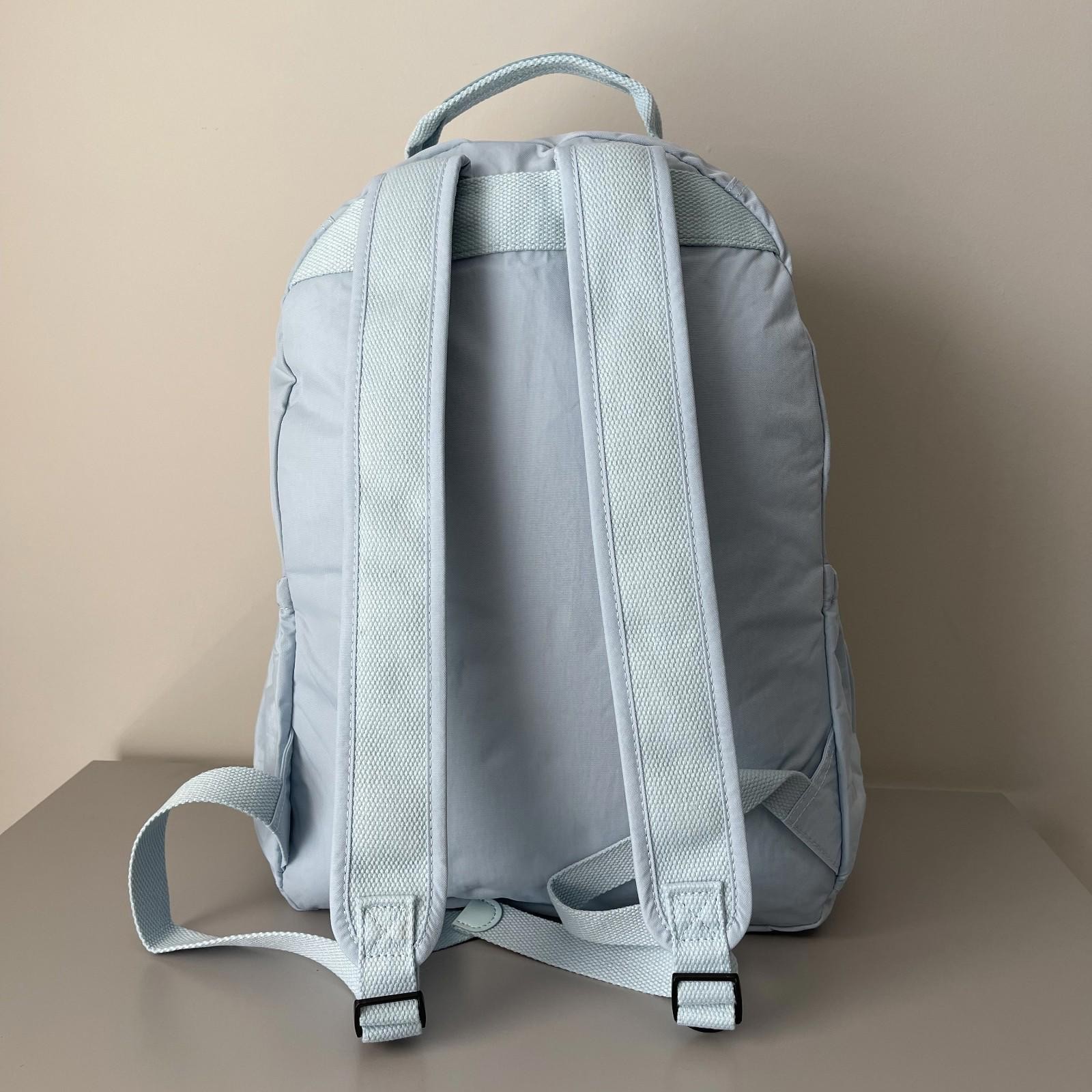 Kipling Seoul Up 17″ Laptop Extra Large Backpack in Frost Blue SP NWT
