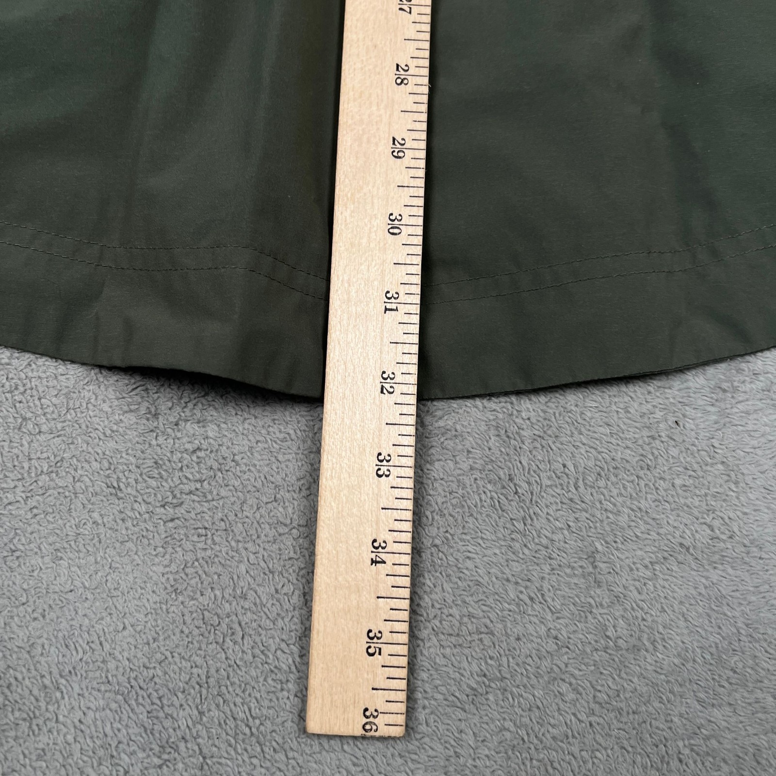 Marmot Jacket Womens L Hooded Waterproof Raincoat Green Fully Lined Zipper Shell
