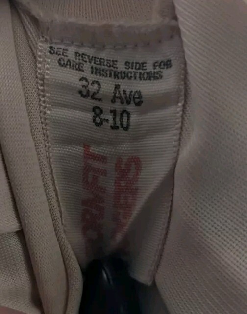 FORM FIT ROGERS Light Beige NYLON Slip Dress SILKY SOFT Size 32 Women’s 8-10