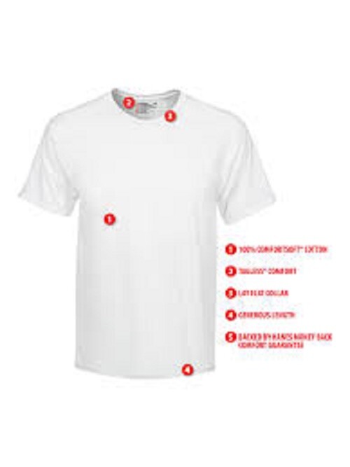 Hanes® Ultimate® Men’s 4-Pack X-Temp Mesh Crew-TEE “SPORT-TAGLESS®-KEEPS-COOL”