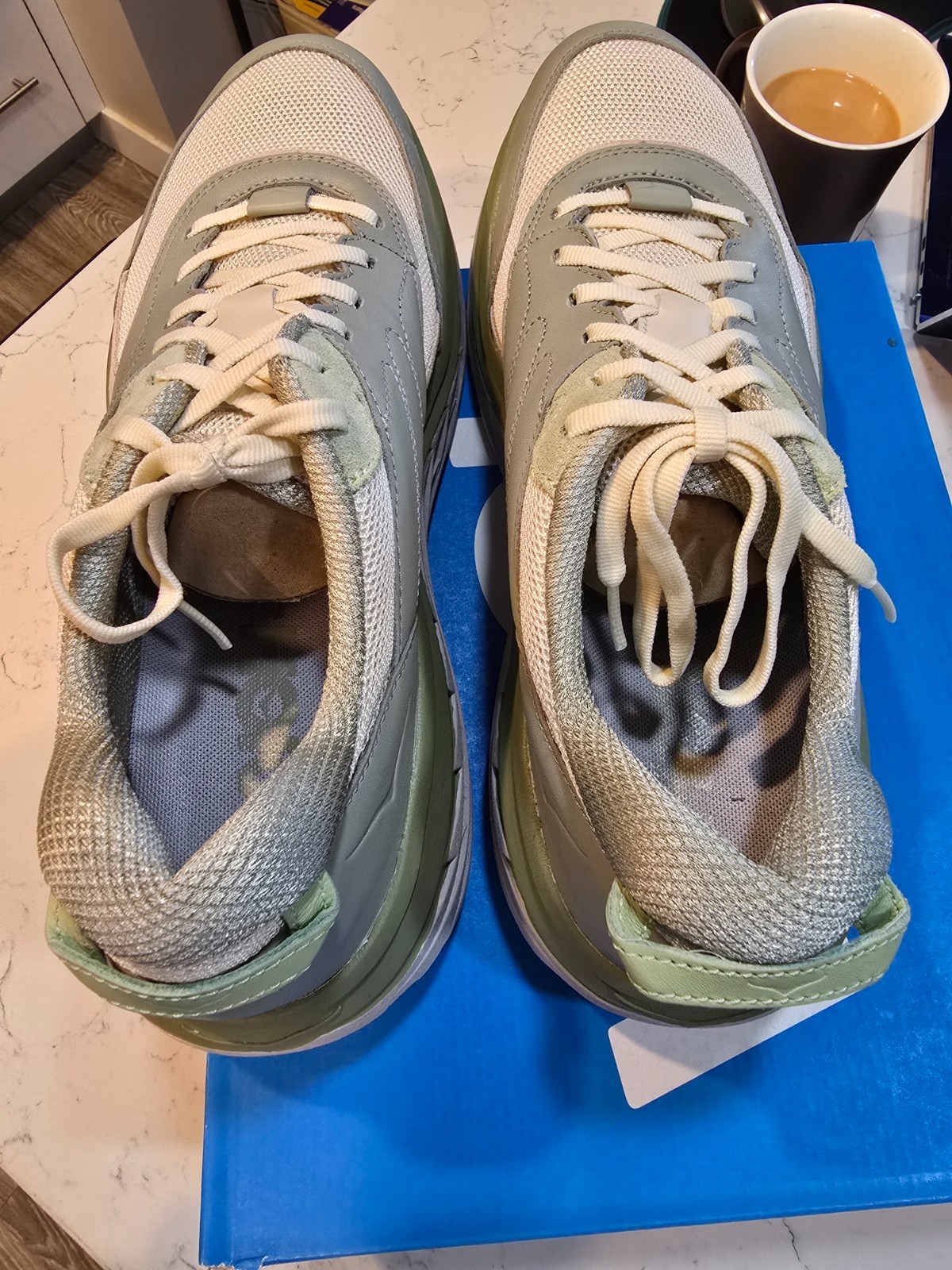 Hoka Bondi L Barley Oat Milk 1110538-BYT Men’s Size 11 US Running Comfort Shoes