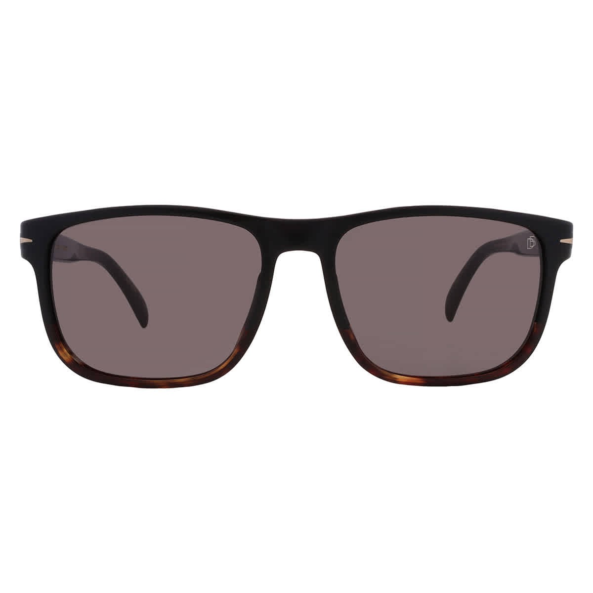 David Beckham Grey Square Men’s Sunglasses DB 1060/S 037N/IR 57 DB 1060/S