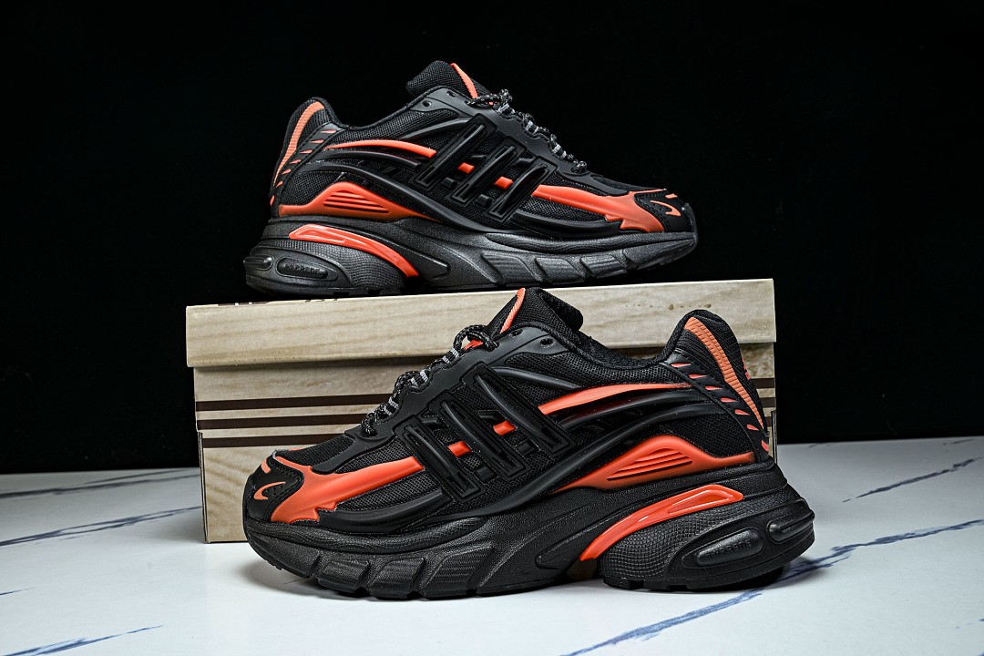 KJ5731 ad**as Adistar Jellyfish Pharrell Williams Black/Orange Men’s Shoes Size