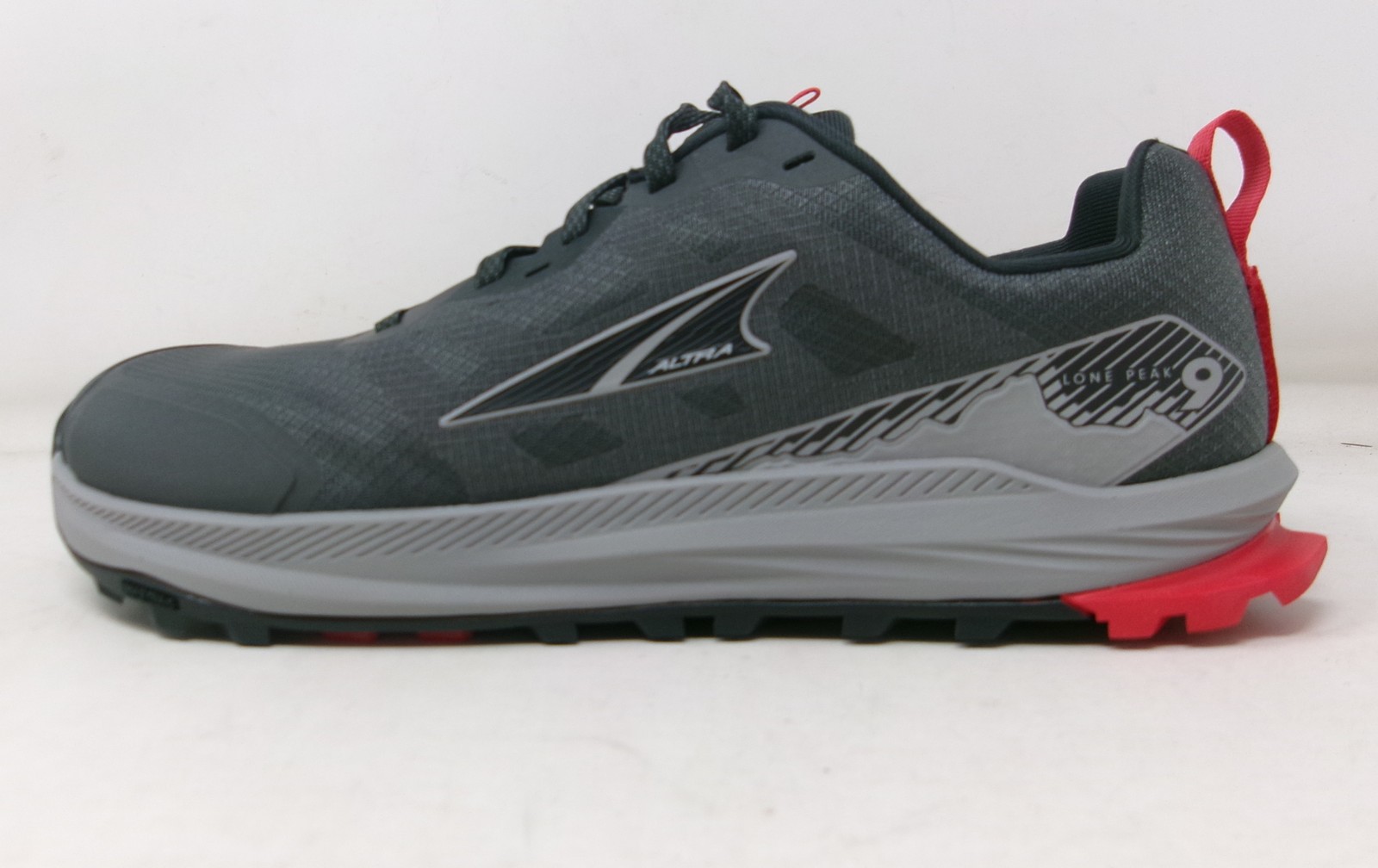 Altra Men’s Lone Peak 9 Sneaker Dark Shadow 11.5US GENTLY USED