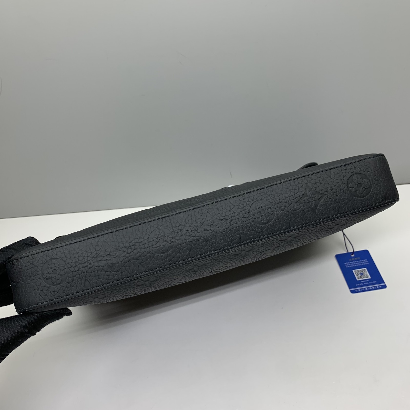 Louis Vuitton Pre-Owned Authentic Steamer Clutch Black Free Shipping 32x22x4cm