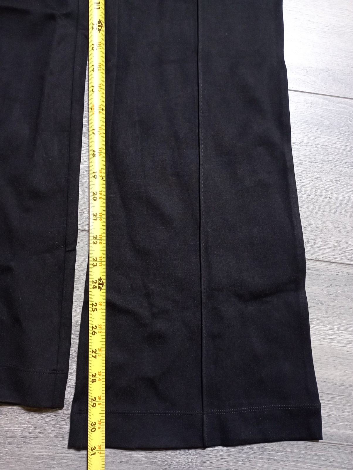 Modern Ambition High Rise Flare Ponte Pant Womens Medium Black Pull On Trousers