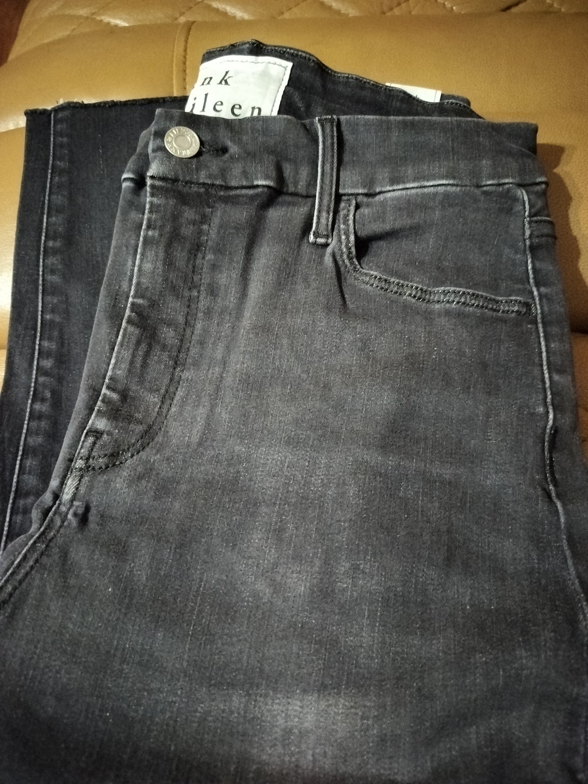 Frank & Eileen Black Washed Sligo 1991 Jeans Women’s 29